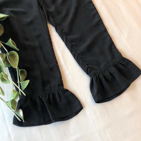 Calvin Rucker S’What I Like cropped pant ruffle 10 - Picture 3 of 6